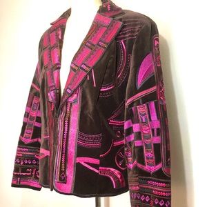 Nygard embroidered blazer